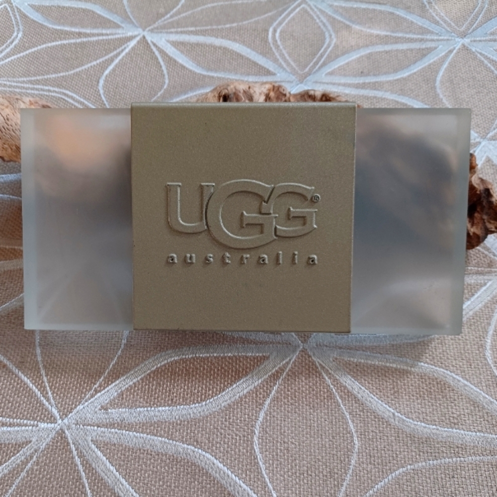 UGG Glass Display Plaque!